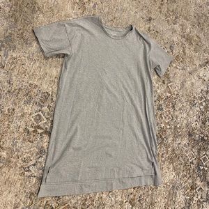 Eileen Fisher grey t-shirt dress - no issues